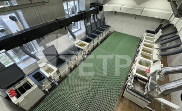 Гальваническая линия пассивации деталей из меди