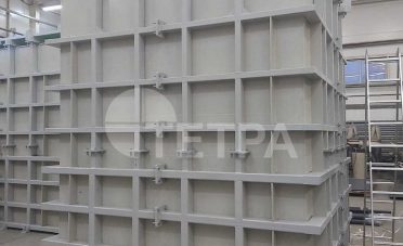 Емкость 30м3 полипропилен в металлокаркасе