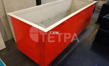 Стальная емкость футеровка полипропилен