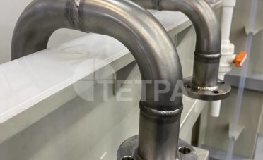 Гальваническая ванна хромирования. Футеровка PVDF