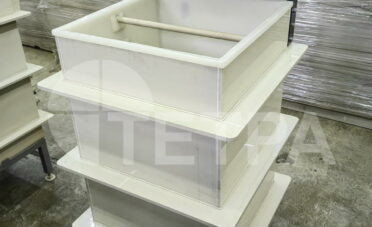 Гальваническая ванна осветления алюминия