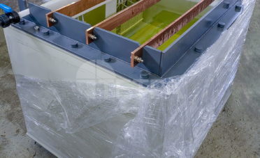 Гальваническая ванна хромирования, гидроиспытания