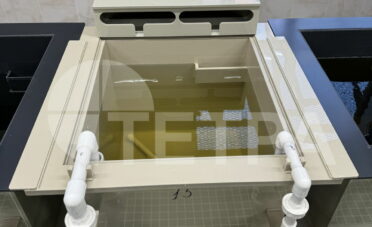 Гальваническая ванна промывки горячей водой