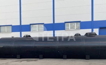 Горизонтальная емкость из ПНД, объем 88м3