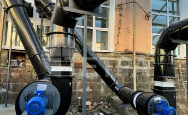 Химстойкая вентиляция для гальванического участка