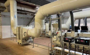 Полипропиленовая вентиляция гальванической линии