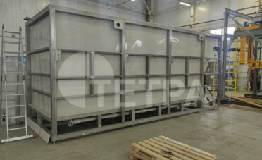 Тонкослойный отстойник производительноность 40000 м3_час