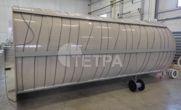Емкость из полипропилена с обогревом